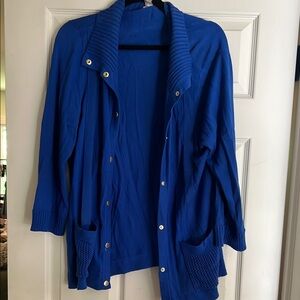 Chico's Blue Women's Cardigan Sweater
